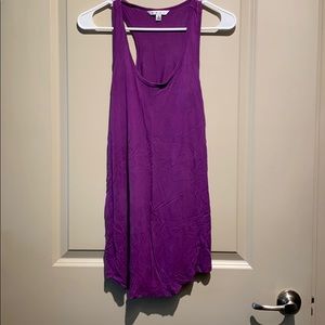 Cabi Purple loose fitting athletic tank